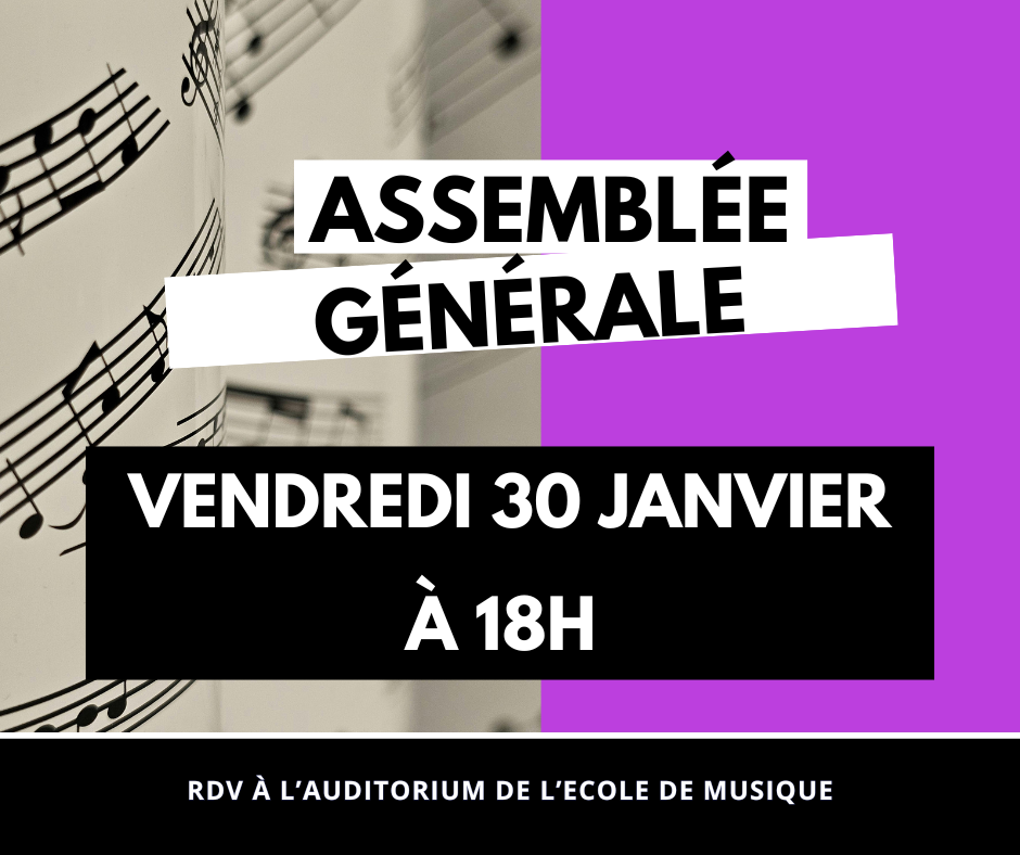 Assemblée Générale de l’Union Musicale de Golbey