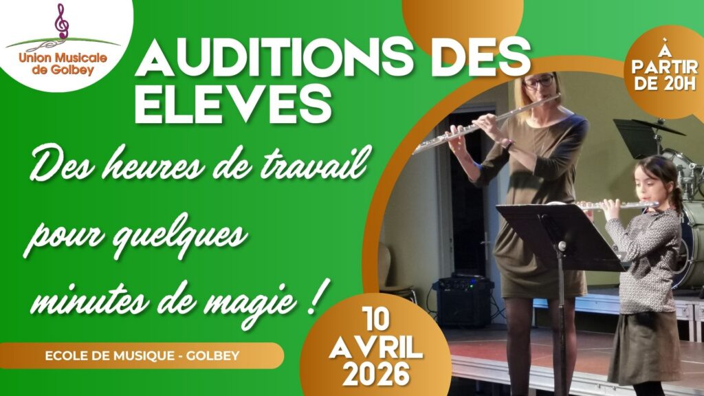 Auditions de printemps 2026