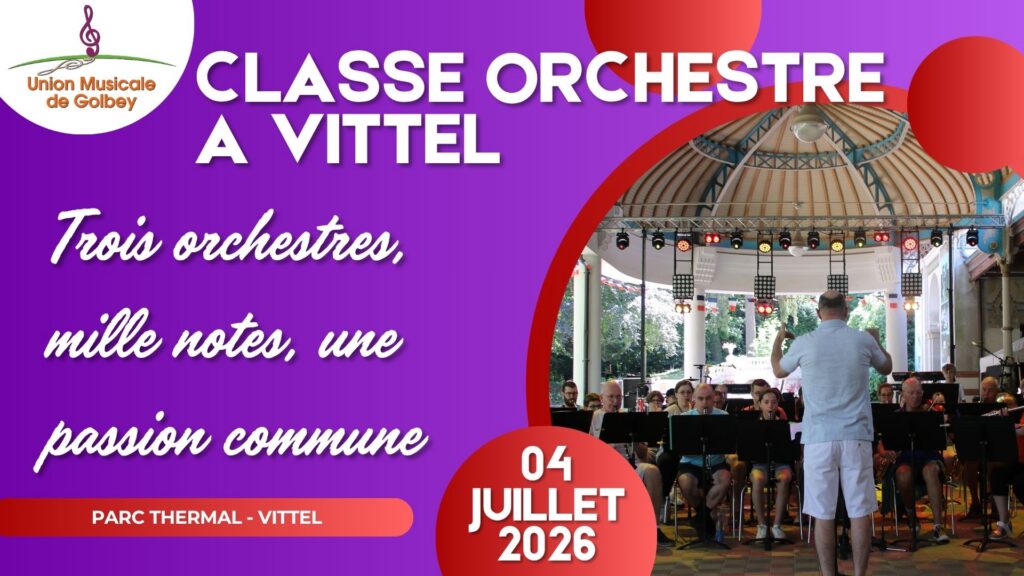 Concert Classe Orchestre à Vittel 2026
