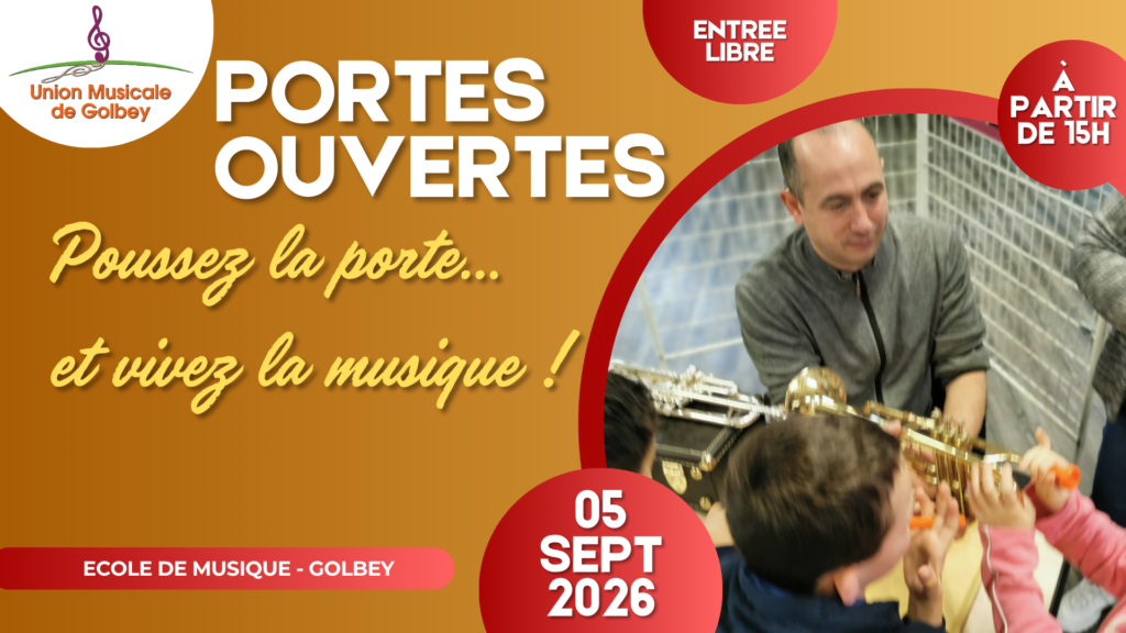 Portes ouvertes 2026 de l’école de musique de Golbey